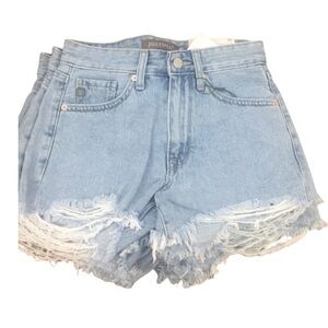 Just USA Light Blue Jean Shorts